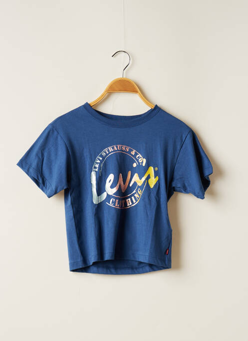 T-shirt bleu LEVIS pour fille