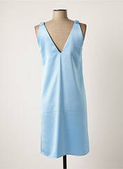 Robe mi-longue bleu TOUPY pour femme seconde vue