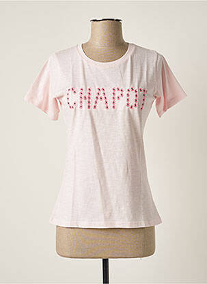 T-shirt rose FABIENNE CHAPOT pour femme