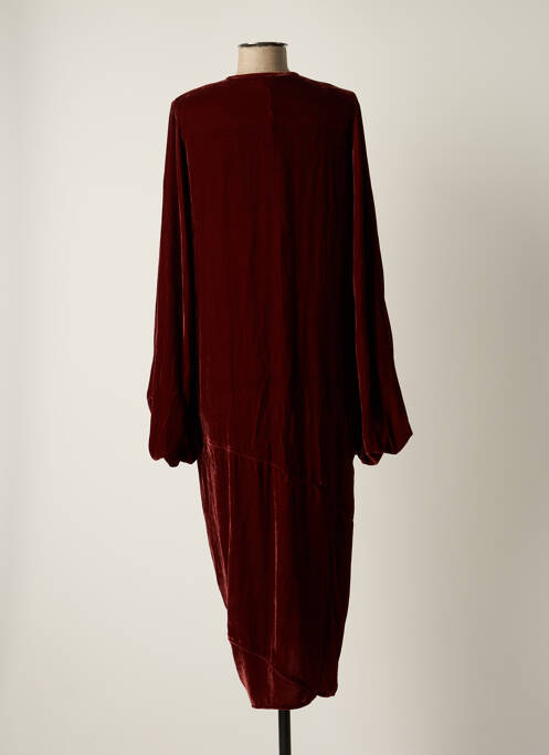 Robe longue rouge V.DE.VINSTER pour femme