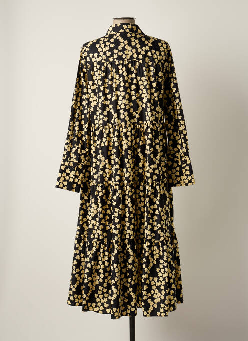 Robe mi-longue noir SECOND FEMALE pour femme