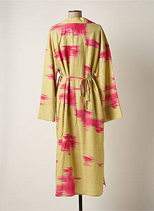 Robe longue manches longues manches longues vert SAMSOE & SAMSOE femme