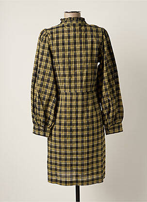 Robe mi-longue manches longues manches longues vert SECOND FEMALE femme