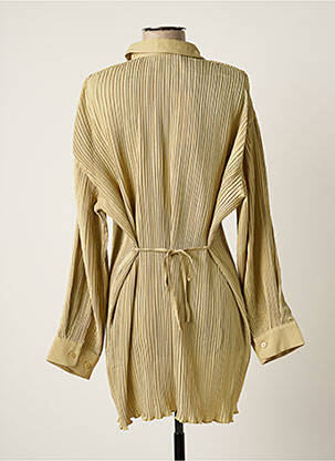 Robe courte manches longues manches longues vert SAMSOE & SAMSOE femme