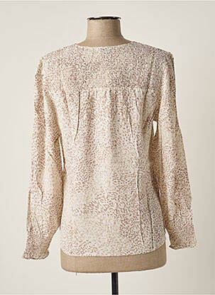 Blouse manches longues manches longues beige RAILS femme
