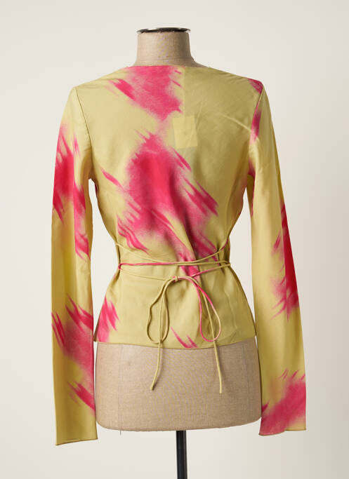 Gilet manches longues vert SAMSOE & SAMSOE pour femme