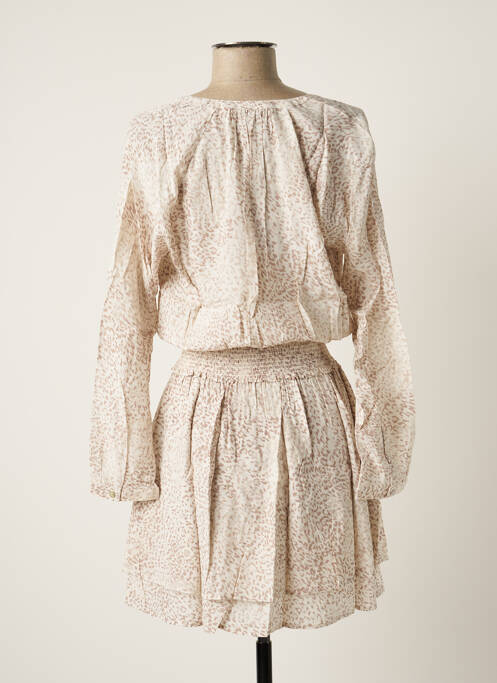 Robe mi-longue beige RAILS pour femme