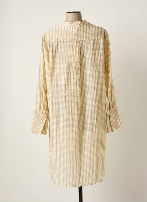 Robe mi-longue beige SECOND FEMALE pour femme