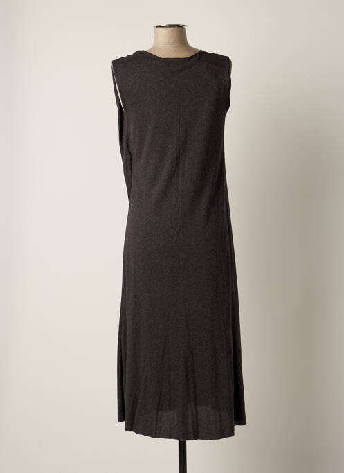 Robe mi-longue gris RABENS SALONER pour femme