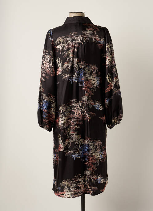 Robe mi-longue noir SECOND FEMALE pour femme