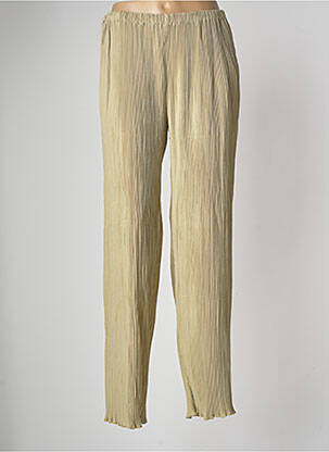 Pantalon large coupe fluide taille normale vert SAMSOE & SAMSOE femme