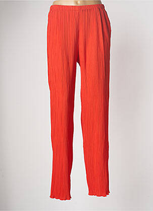 Pantalon large coupe fluide taille normale orange SAMSOE & SAMSOE femme