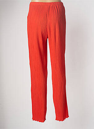 Pantalon large coupe fluide taille normale orange SAMSOE & SAMSOE femme
