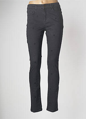 Jeans coupe slim slim taille normale gris FABIENNE CHAPOT femme