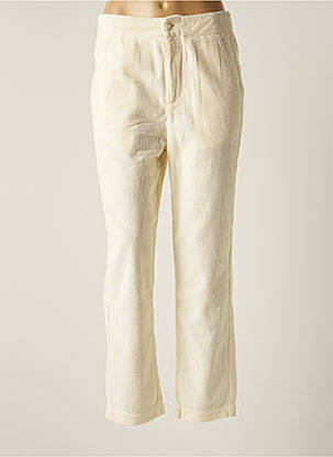 Pantalon slim taille normale taille normale beige CHLOÉ STORA femme