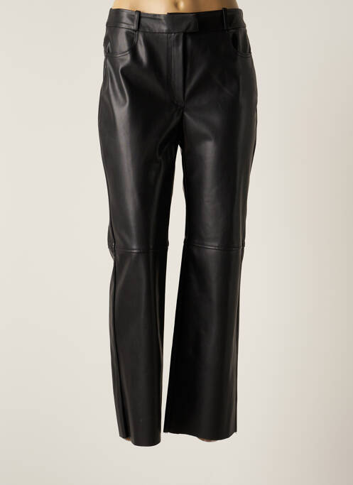 Pantalon droit noir JANE WOOD pour femme