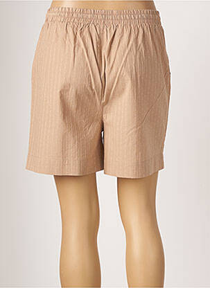 Bermuda taille élastique taille normale marron GAI+LISVA femme