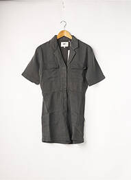 Combishort poches manches courtes gris MKT STUDIO femme