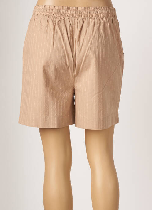 Bermuda marron GAI+LISVA pour femme