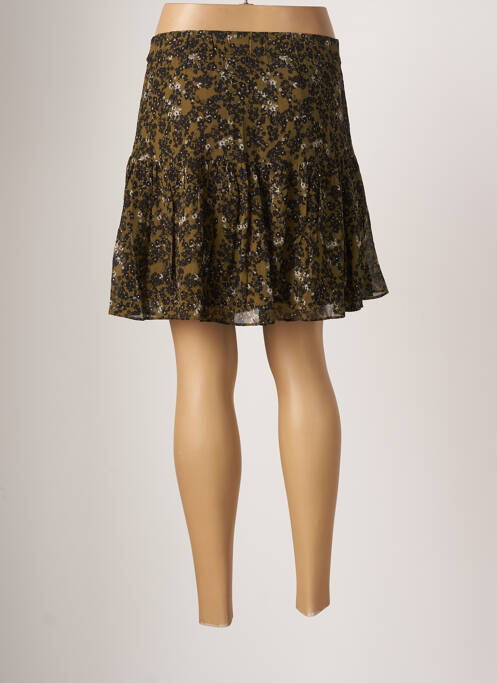 Jupe courte vert SECOND FEMALE pour femme