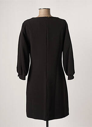 Robe courte manches 3/4 manches 3/4 noir FRACOMINA femme