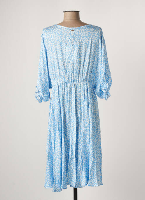 Robe mi-longue bleu FRACOMINA pour femme