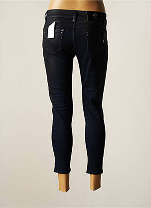 Jeans skinny stretch taille basse bleu FRACOMINA femme