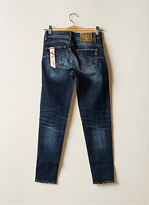 Jeans coupe slim slim taille basse bleu FRACOMINA femme