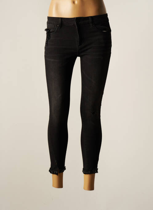 Jeans skinny noir FRACOMINA pour femme