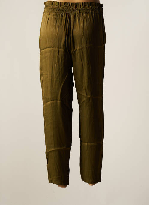 Pantalon droit vert PAKO LITTO pour femme