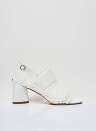 Sandales/nu pieds type de semelle amortissante talon de 4 à 6cm blanc GUESS femme