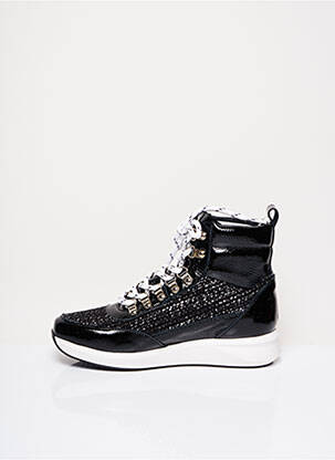 Baskets talon compensé talon de 4 à 6cm noir ROSEWOOD femme