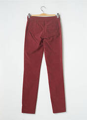 Pantalon chino rouge LAUREN VIDAL pour femme seconde vue