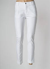 Pantalon droit blanc LAUREN VIDAL pour femme seconde vue
