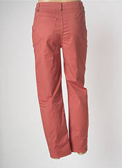 Pantalon droit orange LAUREN VIDAL pour femme seconde vue