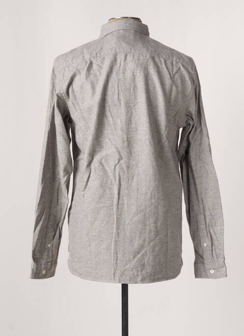 Chemise manches longues gris LA PAZ pour homme