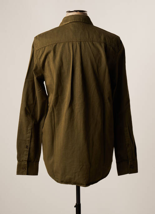 Chemise manches longues vert NUDIE JEANS CO pour homme