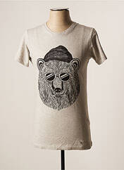 T-shirt gris STEP ART pour homme seconde vue