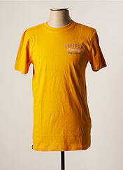T-shirt jaune DEDICATED pour homme seconde vue