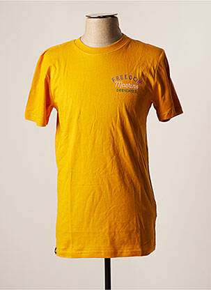 T-shirt jaune DEDICATED pour homme