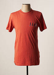 T-shirt orange DEDICATED pour homme seconde vue