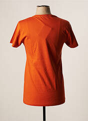 T-shirt orange STEP ART pour homme seconde vue