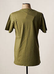 T-shirt vert STEP ART pour homme seconde vue