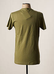 T-shirt vert STEP ART pour homme seconde vue