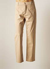 Pantalon chino beige KNOWLEDGE COTTON APPAREL pour homme seconde vue