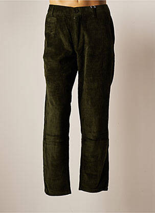 Pantalon chino vert KNOWLEDGE COTTON APPAREL pour homme