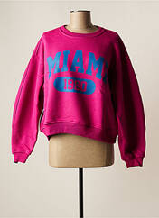 Sweat-shirt rose MAXMILA pour femme seconde vue