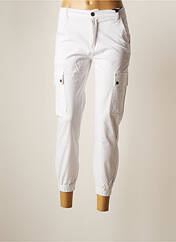 Pantalon 7/8 blanc R.DISPLAY pour femme seconde vue