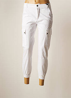 Pantalon 7/8 blanc R.DISPLAY pour femme