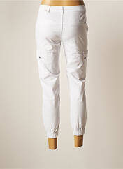 Pantalon 7/8 blanc R.DISPLAY pour femme seconde vue